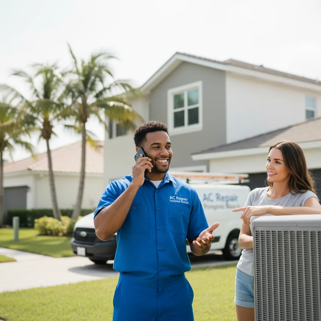 AC Repair Pompano Beach customer support in Luverne
